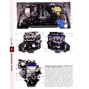 ГАЗ 31105 двигатель ЗМЗ 406. Руководство по ремонту в цветных фотографиях