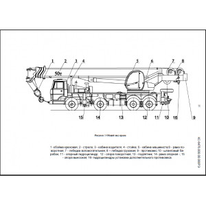Кран автомобильный КС-6476. Руководство по эксплуатации и ТО
