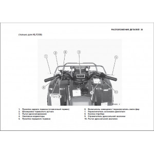 Эксплуатация и т/о квадроциклов Kawasaki KVF 750-D / 650-D / 360-A/B / KSV 700 A/B / KSF 450-B / KLF 250-A