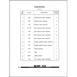 Мотоцикл ИЖ-49. Каталог запасных частей Мотоцикл ИЖ-49. Каталог запасных частей